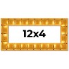 PosterPalooza | 12x4 Bamboo Picture Frame, UV Acrylic, 4 Finishes - Brown, Black, Gold, and Natural - 2 of 4