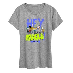 Women's - Hey Arnold! - Retro Arnold Since 96 Short Sleeve Graphic T-Shirt - 1 of 4