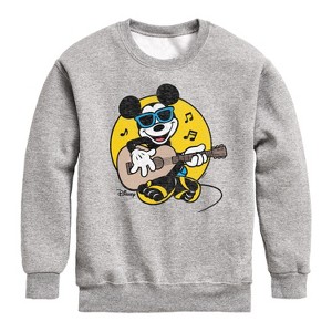 Boys' - Disney - Mickey & Friends Graphic Long Sleeve Fleece Sweatshirt - 1 of 4