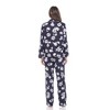Long Sleeve Floral Pajama Set - White Mark - 4 of 4