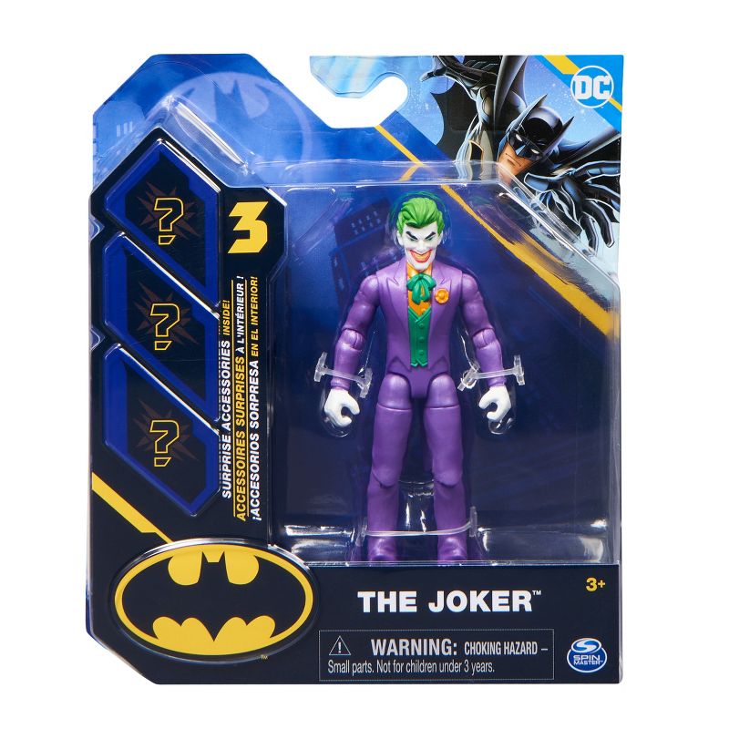 DC Comics 4&#34; The Joker Action Figure, 3 of 8