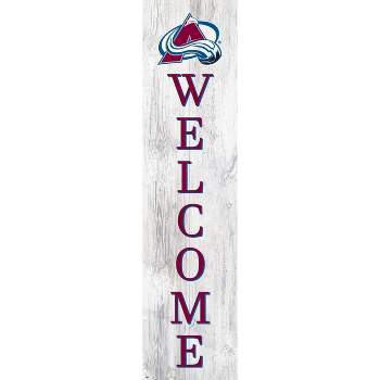 NHL Colorado Avalanche 48" Welcome Leaner
