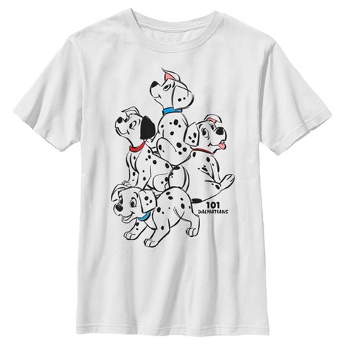 Disney 101 Dalmatians Pongo and Perdita Family - Short Sleeve T-Shirt for  Kids - Customized-Athletic Heather