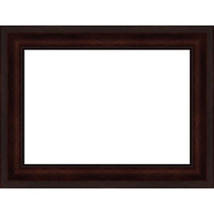 Amanti Art Coffee Bean Brown Framed Dry Erase Magnetic Board - 1 of 4