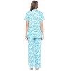Casual Nights Women's Short Sleeve Floral Pajama Set - 4 of 4