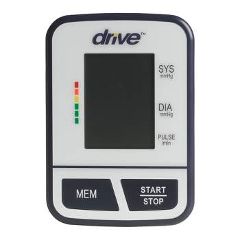 drive Medical Blood Pressure Monitor, Upper Arm, Large, 1 Count