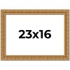 PosterPalooza | Contemporary Gold Picture Frame - UV Acrylic, Backing Board, Hanging Hardware Included - 2 of 4