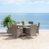 Challe Dining Set - Outdoor - PAT7702 - Safavieh - 3 of 4