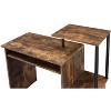 NicBex Gaming Desk Computer Table with Side open Shelves&Keyboard Tray,Versatile Home Office Desk for Study&Office,Home Workstation - 3 of 4