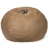 NicBex Bean Bag Chair,Beanbag Chair with Removable Microsuede Cover,Adults Lounge Sofa,Comfy Chair for Living Room Bedroom - 3 of 4