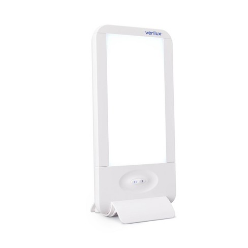 Verilux® HappyLight® Lucent - UV-Free LED Light Therapy Lamp, Bright White  with 10,000 Lux, Detachable Stand, and Wall Mountable : : Health &  Personal Care