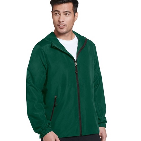 Jockey Men's Lightweight Windbreaker 2XL Derby Green