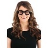 HalloweenCostumes.com    Adult's Dweeb Glasses, Black - 2 of 3