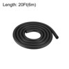 Unique Bargains Solid Foam Rubber Round Soundproof DIY Weather Seal Strips - 3 of 4