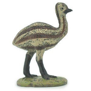 Collectible Wildlife Gifts | Bird, Emu, Chick, Baby, High Quality, Hand Painted, Rubber, Realistic, Model,  Toy, Gift,       2"        CH714 BB174 - 1 of 4
