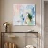 Art Remedy Verdant Breeze Over White Modern Colorful Art Unframed - 2 of 4
