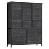 Tall Dresser for Bedroom with 15 Drawers, Chest of Drawers with Fabric Bins, Clothing Storage Organizer, Fabric Closet Dresser for Living Room - 4 of 4