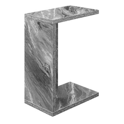 Northfield Admiral C End Table Gray Faux Marble - Breighton Home