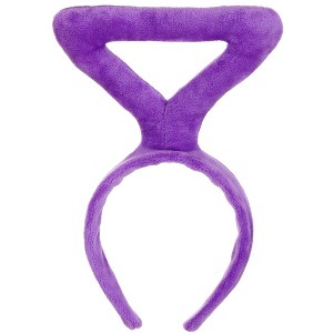 HalloweenCostumes.com One Size Fits Most  Girl  Telletubbies Tinky-Winky Headband, Purple - 1 of 4