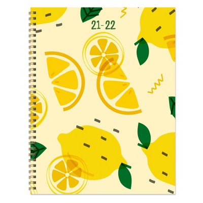 2021-22 Academic Planner 8.5" x 11" Make Lemonade Daily/Weekly/Monthly - The Time Factory