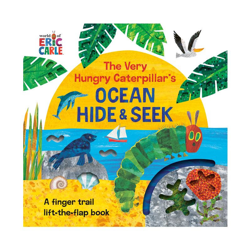 The Very Hungry Caterpillar's Ocean Hide & Seek - by  Eric Carle (Board Book), 1 of 2