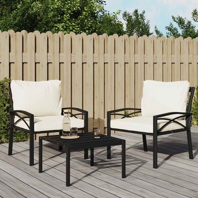 vidaXL Patio ChairwithCushions