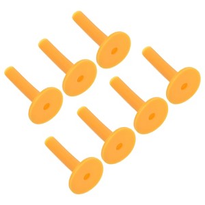 Unique Bargains Hitting Mat Rubber Golf Tee 7 Pcs - 1 of 4