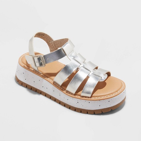 Women's Justine Platform Sandals - Universal Thread™ : Target