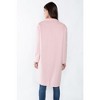 JENNIE LIU Women's Cashmere Wool Double-faced Lapel Overcoat - 2 of 4