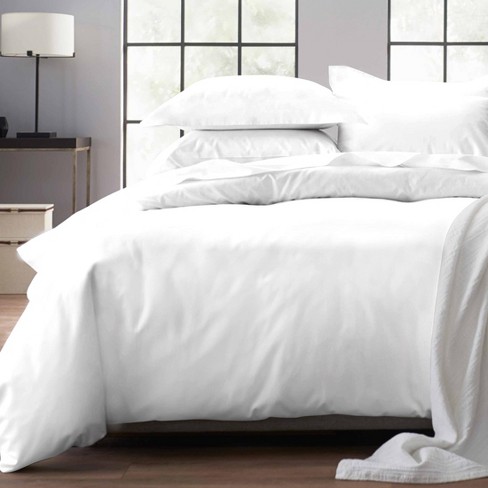 California Design Den 3 Piece King Size Duvet Cover - 100% Cotton Sateen,  400 Thread Count, Soft Luxury Sateen Weave Comforter Cover and Two Pillow