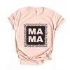 Simply Sage Market Leopard Mama Square Short Sleeve Tee - M - Blush - 2 of 4
