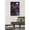 Trends International Harry Potter and the Sorcerer's Stone - Hogwarts at Night Framed Wall Poster Prints - 2 of 4