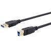 Monoprice USB 3.0 Cable - 1.5 Feet - Black | USB Type-A Male to USB Type-B Male, compatible with Brother, HP, Canon, Lexmark, Epson, Dell, Xerox, - 2 of 4