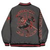 Marvel Spider-Man Boys Superhero Zip-Up Long Sleeve Bomber Varsity Jacket - Gray, 4 - 2 of 3