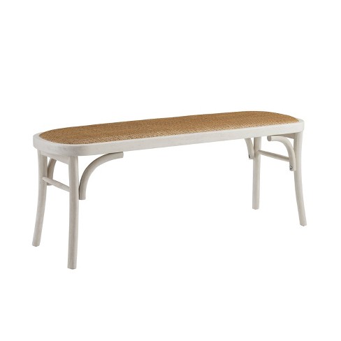 White discount garden seat