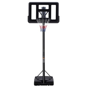 Garvee Portable Basketball Hoop Outdoor, 7.5-10FT Height Adjustable Basketball Hoop Goal System with Portable Wheels for Adults - 1 of 4
