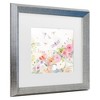 Trademark Fine Art Sheila Golden Dragonfly Garden Serenade Matted Framed Art - 3 of 4