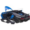 2019 Bugatti Chiron Sport French Racing Blue and Carbon 1/18 Model Car by Autoart - 2 of 4
