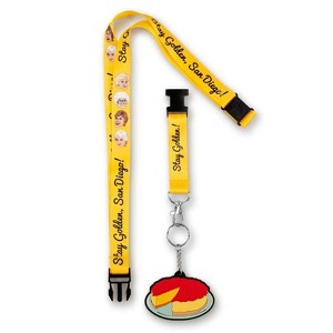 Just Funky Golden Girls Special Edition "Stay Golden, San Diego!" Lanyard w/ Charm - 1 of 4