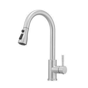 Touchless Kitchen Faucet, Hands Free Smart Faucet, Stainless Steel - 1 of 4