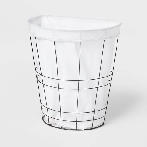 Metal Wire Hamper With Fabric Liner - Brightroom™ : Target