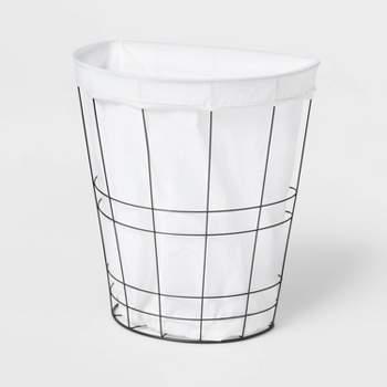 Metal Wire Hamper with Fabric Liner - Brightroom™