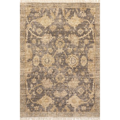 Nuloom Marigold Vintage Tasseled Area Rug