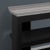 Syemin TV Stands and Consoles Tv Stand 42" Console Media Entertainment Center with Storage Shelves Media Console Table, Black, 42"*15.5"*19.75" - 2 of 4