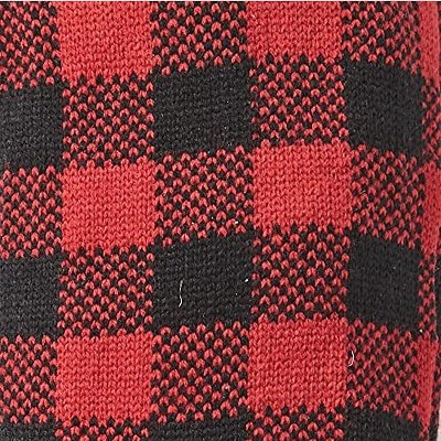 Red and Black Buffalo Plaid Christmas Stocking