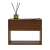 Sevobal Nightstands Double Wall Hanging Bedside Table With Drawer, Open Compartment, Elegant And Simple Design, Brown, 15.75''*11.8''*11.8'' - 4 of 4