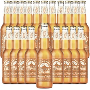 Henry Weinhard's Orange Cream Soda 20 Pack | 12oz Glass Bottles | Classic American Flavor | Premium Craft Soda - 1 of 1