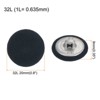 Unique Bargains Suit Dress Blouse Aluminum Fabric Cloth Covered Sewing Buttons 30 Pcs - 2 of 4
