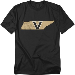 Men's Vanderbilt University State Shape T-Shirt - 1 of 4