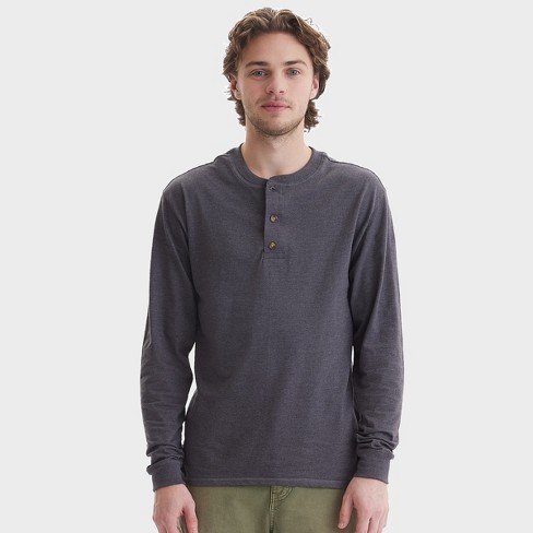 Hanes henley shirt best sale